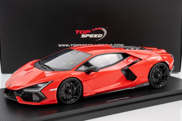 Top Speed - 1:18 Lamborghini Revuelto Arancio Dac Lucido Orange - Limited Edition Resin Model
