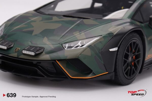 Top Speed - 1:18 Lamborghini Huracan Sterrato All-Terrain Bosco - Resin Model 9 TS0639_img4