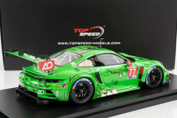 Alternative view of Top Speed - 1:18 Porsche 911 GT3 R No.66 AO Racing "Rexy" 24h Daytona 2025 - Limited Edition Resin Model