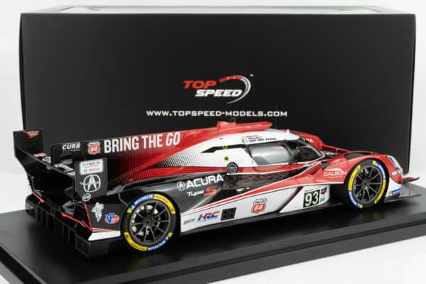 Top Speed - 1:18 Acura ARX-06 No.93 Acura Meyer Shank Racing 2025 IMSA Sebring 12h - Resin Model 3 Top Speed - 1:18 Acura ARX-06 No.93 Acura Meyer Shank Racing 2025 IMSA Sebring 12h - Resin Model