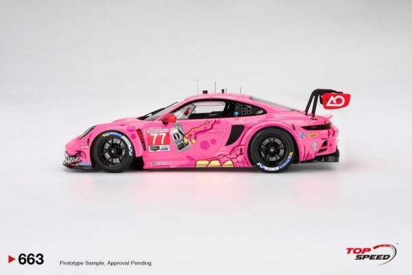 Top Speed - 1:18 Porsche 911 GT3 R (992) No.77 AO Racing 2025 IMSA Detroit Grand Prix - Resin Model 6 TS0663_img3