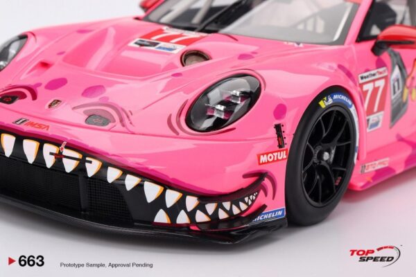 Top Speed - 1:18 Porsche 911 GT3 R (992) No.77 AO Racing 2025 IMSA Detroit Grand Prix - Resin Model 7 TS0663_img4