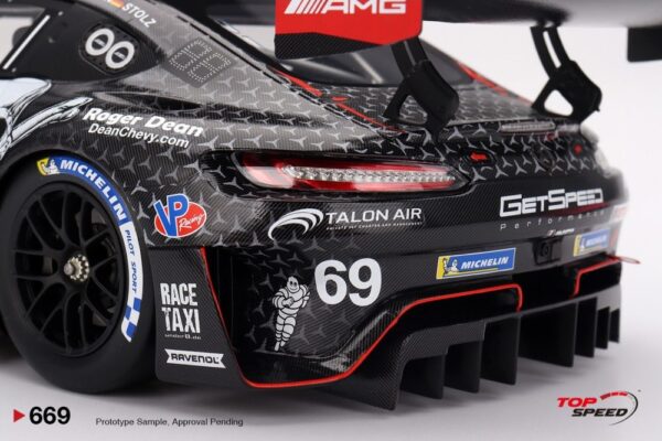 Top Speed - 1:18 Mercedes-AMG GT3 Evo No.69 GetSpeed 2025 IMSA Daytona 24 Hrs - Resin Model 11 TS0669_img6