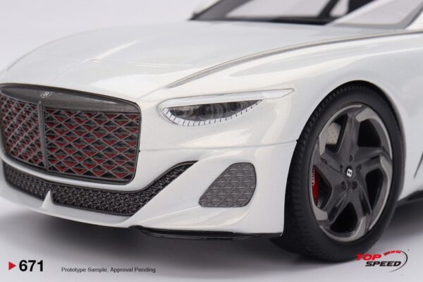 Top Speed - 1:18 Bentley Batur Bonneville Pearl - Resin Model 9 TS0671_img4