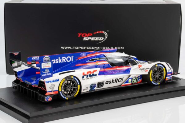 Top Speed - 1:18 Acura ARX-06 No.60 Meyer Shank Racing 2025 IMSA Daytona 24h - Resin Model 6 Top Speed - 1:18 Acura ARX-06 No.60 Meyer Shank Racing 2025 IMSA Daytona 24h - Resin Model