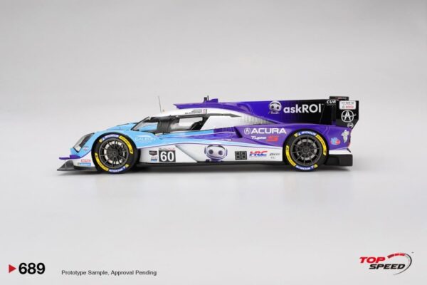 Top Speed - 1:18 Acura ARX-06 No.60 Acura Meyer Shank Racing 2025 IMSA Sebring 12 Hrs - Resin Model 8 TS0689_img3
