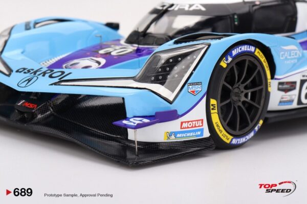 Top Speed - 1:18 Acura ARX-06 No.60 Acura Meyer Shank Racing 2025 IMSA Sebring 12 Hrs - Resin Model 9 TS0689_img4