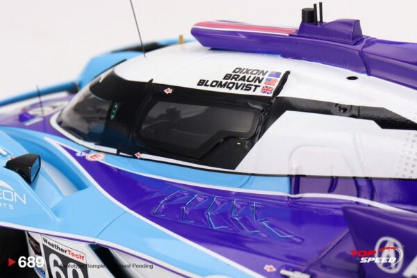 Top Speed - 1:18 Acura ARX-06 No.60 Acura Meyer Shank Racing 2025 IMSA Sebring 12 Hrs - Resin Model 10 TS0689_img5
