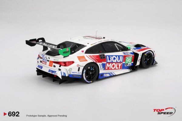 Top Speed - 1:18 BMW M4 GT3 Evo No.96 Turner Motorsport 2025 IMSA Daytona 24 Hrs - Resin Model 7 Top Speed - 1:18 BMW M4 GT3 Evo No.96 Turner Motorsport 2025 IMSA Daytona 24 Hrs - Resin Model