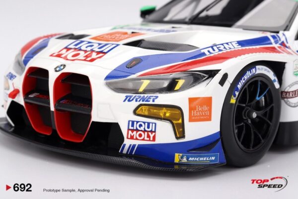 Top Speed - 1:18 BMW M4 GT3 Evo No.96 Turner Motorsport 2025 IMSA Daytona 24 Hrs - Resin Model 9 Top Speed - 1:18 BMW M4 GT3 Evo No.96 Turner Motorsport 2025 IMSA Daytona 24 Hrs - Resin Model
