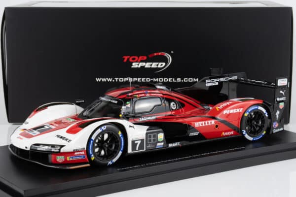Top Speed 1:18 Porsche 963 Penske No.7 Winner 24h Daytona 2024 (TS0700) Resin Model