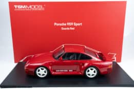 TSM - 1:12 Porsche 959 Sport Guards Red - Resin Model