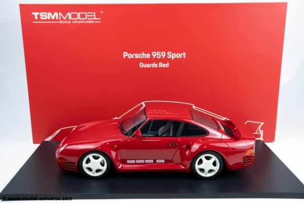 TSM - 1:12 Porsche 959 Sport Guards Red - Resin Model
