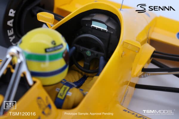 TSM - 1:12 Lotus 99T No.12 Ayrton Senna Winner Monaco GP 1987 - Resin Model
