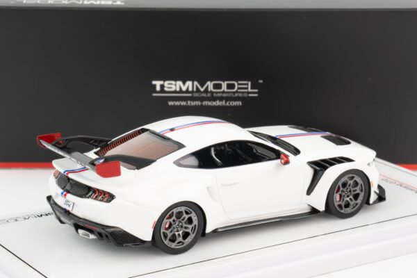 TSM - 1:43 Ford Mustang GTD Spirit of America White - Resin Model 5 TSM - 1:43 Ford Mustang GTD Spirit of America White - Resin Model