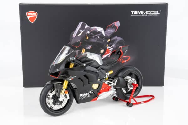 TSM 1:12 Ducati Panigale V4 SP2 Black - Diecast Model