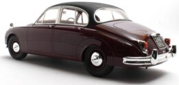 12ART - 1:12 Jaguar Mk.II Maroon with Black Roof "Inspector Morse" - UK Exclusive Limited Edition Resin Model