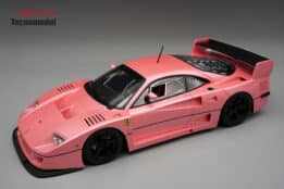 Tecnomodel - 1:18 Ferrari F40 LM 1996 Press Verstion Metallic Pink with 5 Spoke Black Wheels