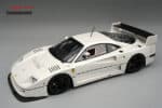 Tecnomodel - 1:18 Ferrari F40 LM 1996 Pearl Metallic White with 5 Spoke Black Rims