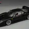 Tecnomodel - 1:18 Ferrari F40 LM черная глянцевая версия с серебристыми дисками Enkei