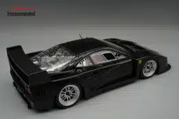 Tecnomodel - 1:18 Ferrari F40 LM черная глянцевая версия с серебристыми дисками Enkei