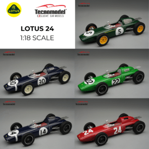 Tecnomodel Announces 1:18 Lotus 24 1960's F1 Replicas
