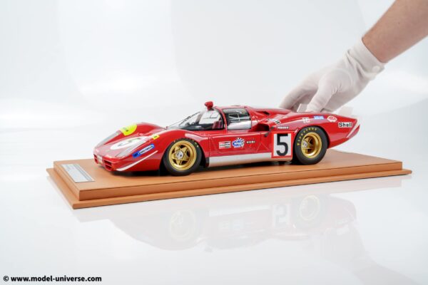 Tecnomodel 1:12 Ferrari 512S Long Tail 24h Le Mans 1970 No.5 Jacky Ickx, Peter Schetty (TM12-02A) Limited Edition Resin Model 12 Tecnomodel TM12 02A Ferrari 512S img1