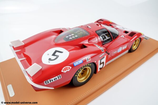 Tecnomodel 1:12 Ferrari 512S Long Tail 24h Le Mans 1970 No.5 Jacky Ickx, Peter Schetty (TM12-02A) Limited Edition Resin Model 15 Tecnomodel TM12 02A Ferrari 512S img4