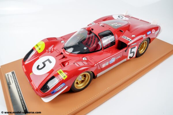 Tecnomodel 1:12 Ferrari 512S Long Tail 24h Le Mans 1970 No.5 Jacky Ickx, Peter Schetty (TM12-02A) Limited Edition Resin Model 14 Tecnomodel TM12 02A Ferrari 512S img5