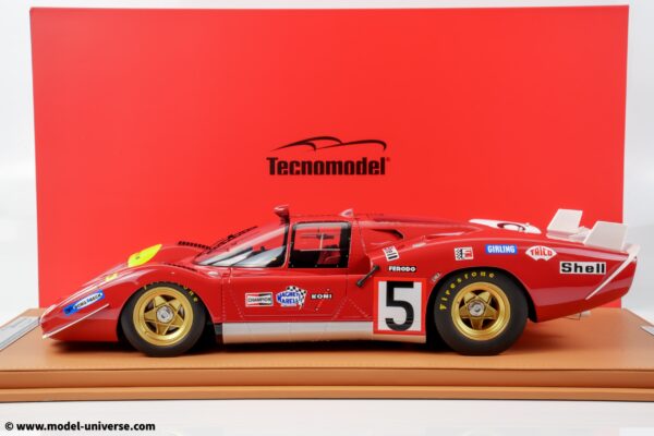Tecnomodel 1:12 Ferrari 512S Long Tail 24h Le Mans 1970 No.5 Jacky Ickx, Peter Schetty (TM12-02A) Limited Edition Resin Model 11 Tecnomodel TM12 02A Ferrari 512S img9