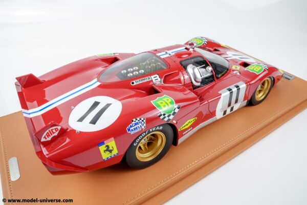 Tecnomodel - 1:12 Ferrari 512S Filippinetti NART 24h Le Mans 1970 No.11 Ronnie Bucknam, Sam Posey - Limited Edition Resin Model 15 Tecnomodel - 1:12 Ferrari 512S Filippinetti NART 24h Le Mans 1970 No.11 Ronnie Bucknam, Sam Posey - Limited Edition Resin Model