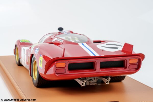 Tecnomodel - 1:12 Ferrari 512S Filippinetti NART 24h Le Mans 1970 No.11 Ronnie Bucknam, Sam Posey - Limited Edition Resin Model 17 Tecnomodel - 1:12 Ferrari 512S Filippinetti NART 24h Le Mans 1970 No.11 Ronnie Bucknam, Sam Posey - Limited Edition Resin Model