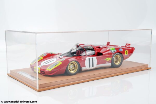 Tecnomodel - 1:12 Ferrari 512S Filippinetti NART 24h Le Mans 1970 No.11 Ronnie Bucknam, Sam Posey - Limited Edition Resin Model 13 Tecnomodel - 1:12 Ferrari 512S Filippinetti NART 24h Le Mans 1970 No.11 Ronnie Bucknam, Sam Posey - Limited Edition Resin Model