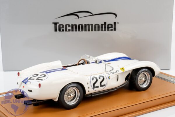 Tecnomodel - 1:18 Ferrari 250 TR No.22 7th 24h Le Mans 1958 - Ed Hugus, Ernie Erickson - Limited Edition Resin Model 5 Tecnomodel TM18 254G Ferrari 250 TR 3