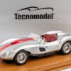 Tecnomodel - 1:18 Ferrari 250 TR Street Version 1958 Metallic Silver with Red Stipe - Limited Edition Resin Model 15 Tecnomodel TM18 254M Ferrari 250 TR 4