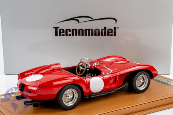 Tecnomodel - 1:18 Ferrari 250 TR Press Version Red 1958 - Limited Edition Resin Model 5 Tecnomodel TM18 254N Ferrari 250 TR 2