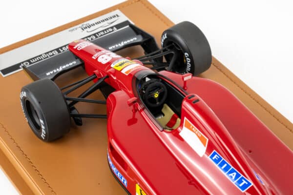 Tecnomodel - 1:18 Ferrari 642 F1 Jean Alesi Belgian GP 1991 (TM18-392C) Limited Edition Resin Model 13 Tecnomodel - 1:18 Ferrari 642 F1 Jean Alesi Belgian GP 1991 (TM18-392C) Limited Edition Resin Model