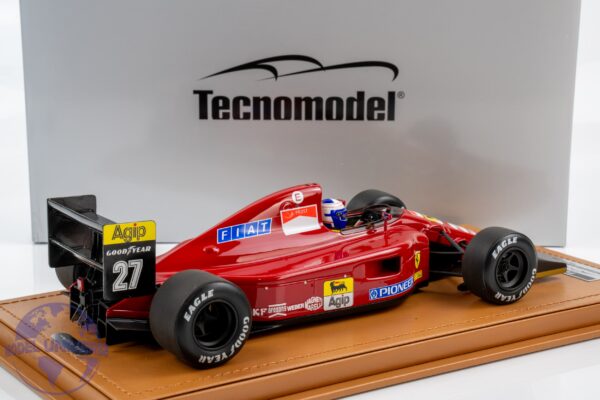 Tecnomodel - 1:18 Ferrari 642 F1 Alain Prost Monaco GP 1991 with Driver Figure - Limited Edition Resin Model 4 Tecnomodel TMD18 335B Ferrari 642 F1 1991 Alain Prost Monaco GP 2