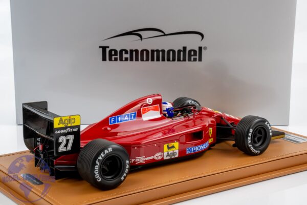 Tecnomodel - 1:18 Ferrari 642 F1 Alain Prost Imola GP 1991 with Driver Figure - Limited Edition Resin Model 4 Tecnomodel TMD18 335D Ferrari F1 642 2