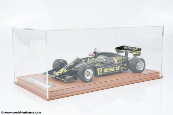 Tecnomodel - 1:18 Lotus 94T No.12 Nigel Mansell British GP 1983 with Driver Figure - Limited Edition Resin Model with Display Case 22 Tecnomodel - 1:18 Lotus 94T JPS No.12 Nigel Mansell British GP with Driver Figure - Limited Edition Resin Model with Display Case