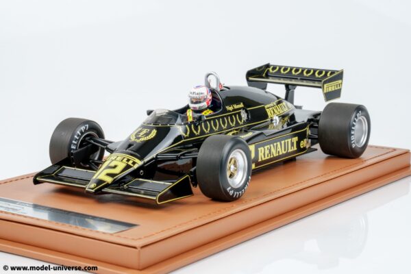 Tecnomodel - 1:18 Lotus 94T No.12 Nigel Mansell British GP 1983 with Driver Figure - Limited Edition Resin Model with Display Case 17 Tecnomodel - 1:18 Lotus 94T JPS No.12 Nigel Mansell British GP with Driver Figure - Limited Edition Resin Model with Display Case