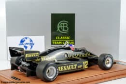 Tecnomodel - 1:18 Lotus 94T JPS No.12 Nigel Mansell British GP with Driver Figure - Limited Edition Resin Model with Display Case