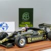Tecnomodel - 1:18 Lotus 94T No.12 Nigel Mansell British GP 1983 with Driver Figure - Limited Edition Resin Model with Display Case 12 Tecnomodel - 1:18 Lotus 94T JPS No.12 Nigel Mansell British GP with Driver Figure - Limited Edition Resin Model with Display Case