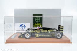 Tecnomodel - 1:18 Lotus 94T No.12 Nigel Mansell European GP 1983 with Driver Figure - Limited Edition Resin Model with Display Case