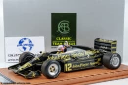 Tecnomodel - 1:18 Lotus 94T No.12 Nigel Mansell European GP 1983 with Driver Figure - Limited Edition Resin Model with Display Case