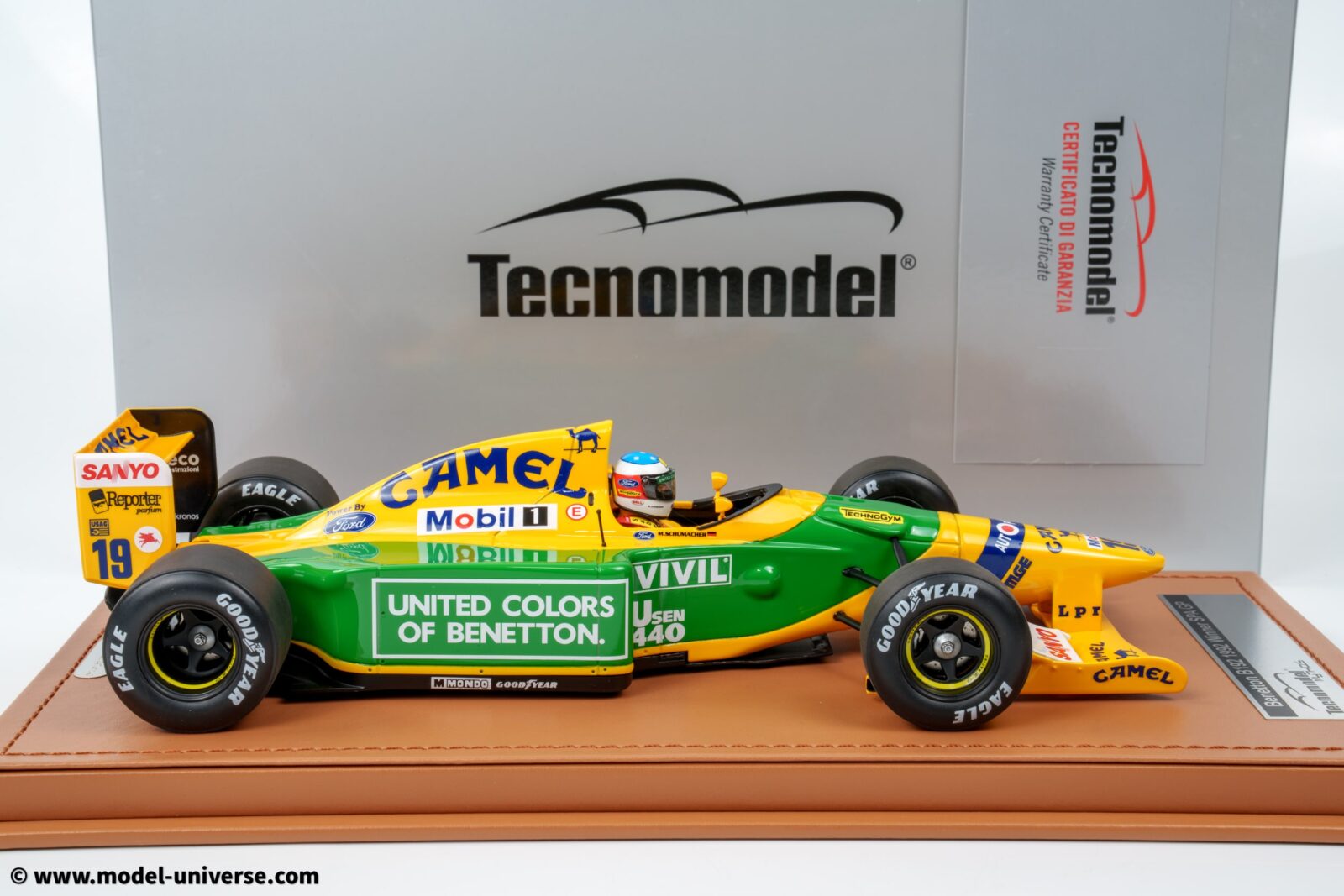 1/18 BENETTON FORD B192 ミハエル シューマッハ ミニチャンプス B192