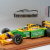 Tecnomodel - 1:18 Benetton B192 No.19 Michael Schumacher Winner Belgian GP 1992 with Driver Figure (TMD18-404A) Limited Edition Resin Model with Display Case 56 Tecnomodel - 1:18 Benetton B192 No.19 Michael Schumacher Winner Belgian GP 1992 with Driver Figure - Limited Edition Resin Model with Display Case