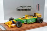 Tecnomodel - 1:18 Benetton B192 No.19 Michael Schumacher Winner Belgian GP 1992 with Driver Figure - Limited Edition Resin Model with Display Case