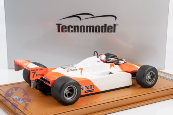 Tecnomodel - 1:18 McLaren MP4/1B No.7 John Watson Winner Detroit USA GP 1982 with Driver - Limited Edition Resin Model 8 Tecnomodel TMD18 466B