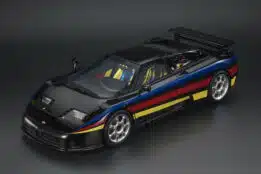 Top Marques - 1:12 Bugatti EB110 SS Negro con colores de Brunei